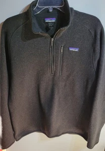 Patagonia Better Sweater Full Zip Fleece Jacket Gray/Black Mens Size M - Picture 1 of 2