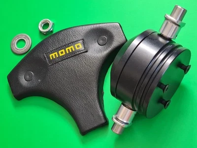 Kit jefe volante liberación rápida Caterham Lotus Seven y almohadilla central Momo - Imagen 1 de 4