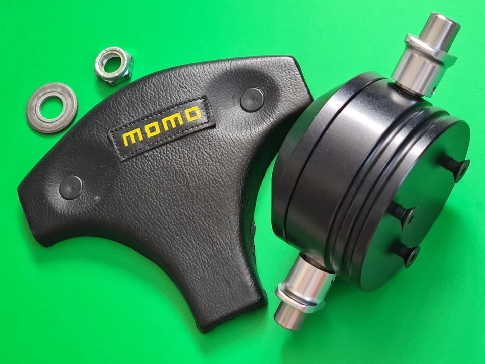 Kit jefe volante liberación rápida Caterham Lotus Seven y almohadilla central Momo - Imagen 1 de 4