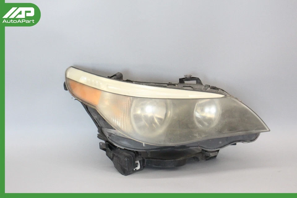 ✅ 04-07 BMW E60 550i passageiro direito xenônio HID LED AFS conjunto de lâmpada de farol fabricante de equipamento original - Imagem 1 de 4