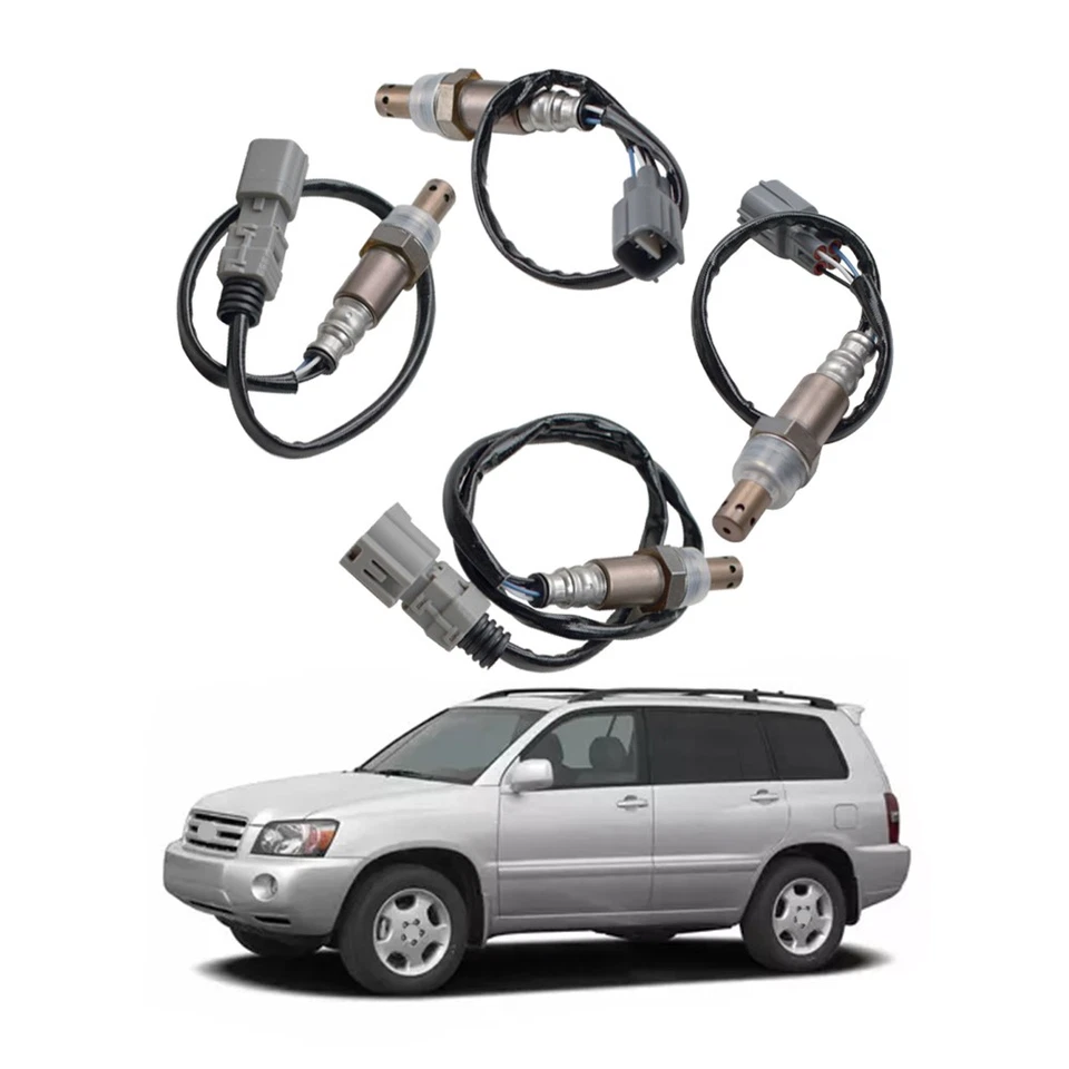 Set (4) Oxygen O2 Sensors For 2004-2006 Lexus RX330 3.3L Up & Downstream - Image 1 of 4