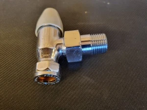 Peglar Belmont Winkelheizkörperventil 15 mm x 1/2 Zoll verchromt  - Bild 1 von 8