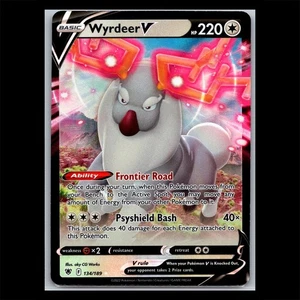 Wyrdeer V 134/189 Ultra Rare Holo - Astral Radiance Pokemon Card - Picture 1 of 1