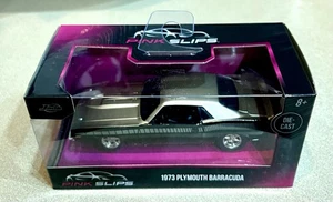 🏁 Jada Pink Slips Die Cast Vehicle 1973 Plymouth Barracuda 1:32 🏁 - Picture 1 of 2