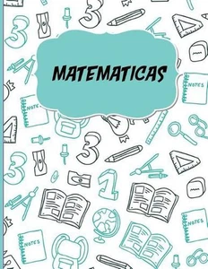 Matematicas: Libreta Cuadriculada para apuntes escolares/ Ideal para practicar e - Picture 1 of 1