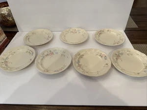 Pfaltzgraff Tea Rose 7.25” Salad Plates  Set of 7 - Picture 1 of 7