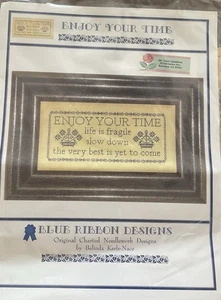 Blue Ribbon Designs  Anything Is Possible Sampler Fabric Thread New - Picture 1 of 2