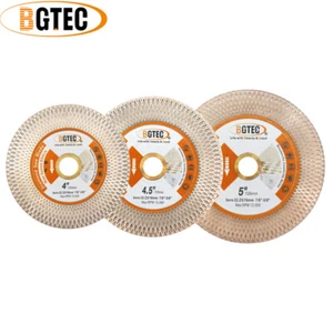 Diamond Cutting Disc 4-5in Circuar Saw Blade Grinding for Tile Porcelain Ceramic - Picture 1 of 14