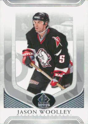 2020-21 SP Signature Edition Legends #284 Jason Woolley Buffalo Sabres - Image 1 of 2