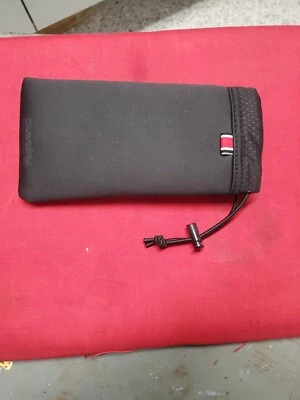  CARRERA NEGRO AUTÉNTICO GAFAS GAFAS GAFAS bolsa suave SOLO 7x4 Foto 1 de 4