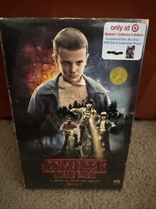 STRANGER THINGS Season 1 | 4-Disc Blu-Ray/DVD Target Collectors Set SEALED OOP - Imagen 1 de 5