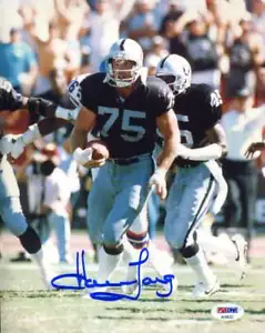 Howie Long Psa Dna Coa Autograph 8x10 Raiders Photo Hand Signed Authenticated - Picture 1 of 2