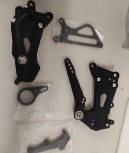( Missing parts ) USED Adjustable Rearsets Footpegs For BMW S1000RR 2009-2014