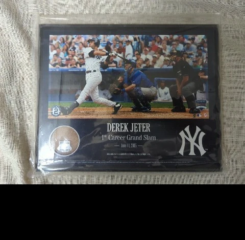 MLB NEW YORK YANKEES DEREK JETER COMMEMORATIVE PLAQUES Cover
