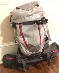 The North Face Pink Camping Hiking Backpacks Bags For Sale Ebay