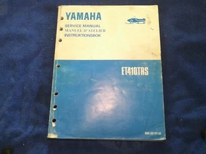 Yamaha Service Manual, Part #89X-28197-J0 - Bild 1 von 2