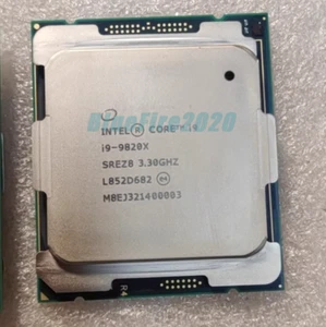 Intel Core i9-9820X SREZ8 3.3GHz 10 Cores 165W LGA2066 X299 CPU Processor 16.5MB - Picture 1 of 4