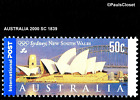 AUSTRALIA 2000 SC 1839 SYDNEY OPERA HOUSE 50¢ MULTI MINT NEVER HINGED OG VF
