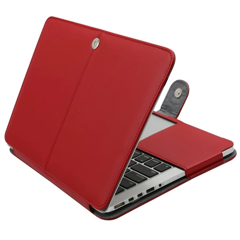 Mosiso PU Leather Cover Case for MacBook Pro Air 11 Mac Retina 12 Accessories - Image 1 of 1