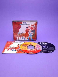 SEGA MEGA-CD ☆ FINAL FIGHT PITFALL Demo Vintage Retro Game Boxed Complete PAL - Picture 1 of 6