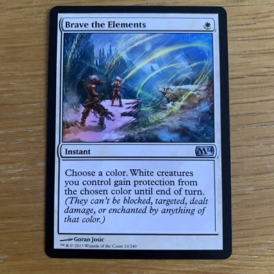 MTG Brave the Elements ~ Magic 2014 [ Near Mint ] Magic The Gathering Card ENG - Image 1 of 4