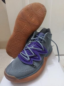 Kyrie 5 ID Gray and Purple Size 10 - Picture 1 of 9
