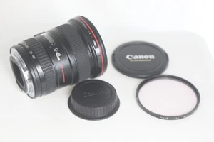 Excellent Canon EF 17-40mm F/4 L USM Wide Angle Zoom Lens From Japan - Picture 1 of 15