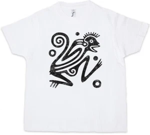 AZTEC APE Kids Boys T-Shirt Indians Indian Sign Civilization Mayans Religion - Picture 1 of 1
