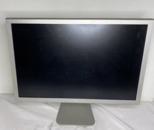 Apple Cinema HD Display Monitor A1082 23" Aluminum 1920x1200 No AC Adapter - Picture 1 of 9