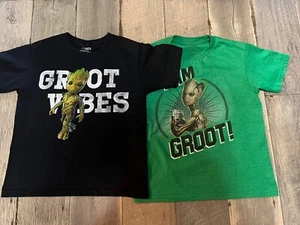 Marvel Avengers and Guardians of the Galaxy Groot t-shirt LOT size M/8 - Picture 1 of 5