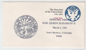 TurtlesTradingPost- Santa Barbara, CA 1983- HM Queen Elizabeth II Pictorial - Picture 1 of 1