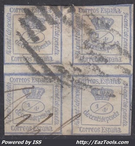ESPAGNE N° 129 AVEC OBLITERATION - Picture 1 of 2