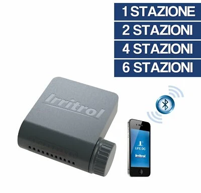 PROGRAMMATORE IRRIGAZIONE CENTRALINA A BATTERIA IRRITROL LIFE DC BLUETOOTH 35713