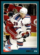2003-04 Topps Traded & Rookies Jozef Balej Rookie New York Rangers #TT156 R117