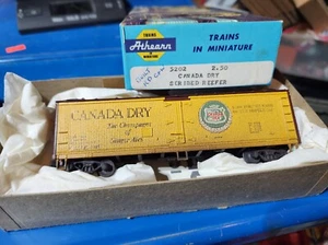 Athearn HO Scale Scribed Reefer "Canada Dry Ginger Ale"  Built and weathered - Picture 1 of 1