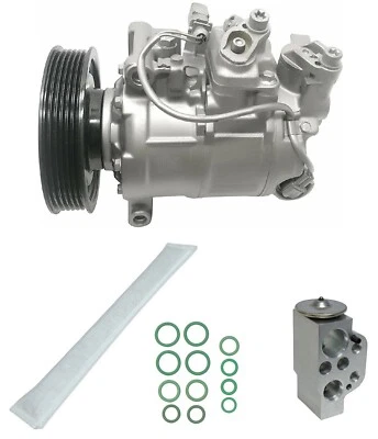 Kit de compresor de aire acondicionado RYC remanufacturado FB53 para Audi S4 3,0 L 2015 Foto 1 de 4