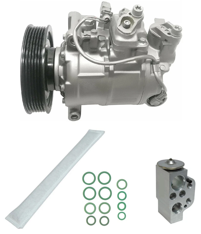 Kit de compresor de aire acondicionado RYC remanufacturado FB53 para Audi A4 Quattro 2,0 L 2014 Foto 1 de 4