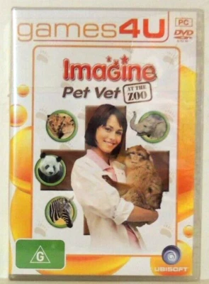 Games4U Imagine Pet Vet at the Zoo Brand New Sealed PC DVD ROM Windows Game - Image 1 of 3