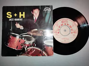 S+H JAZZ QUARTET - ATILLA RARE CZECH FIRST PRESS 7"PS MONO EP 1962 HARD BOP - Picture 1 of 2