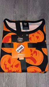 Conjunto de pijama de calabaza de Halloween Hyde & Eek para mujer talla mediana 2 piezas nuevo con etiquetas - Imagen 1 de 4