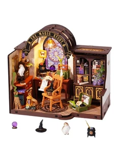 Kit per casa in miniatura fai da te mini kit di costruzione della casa Lo studio - Foto 1 di 24