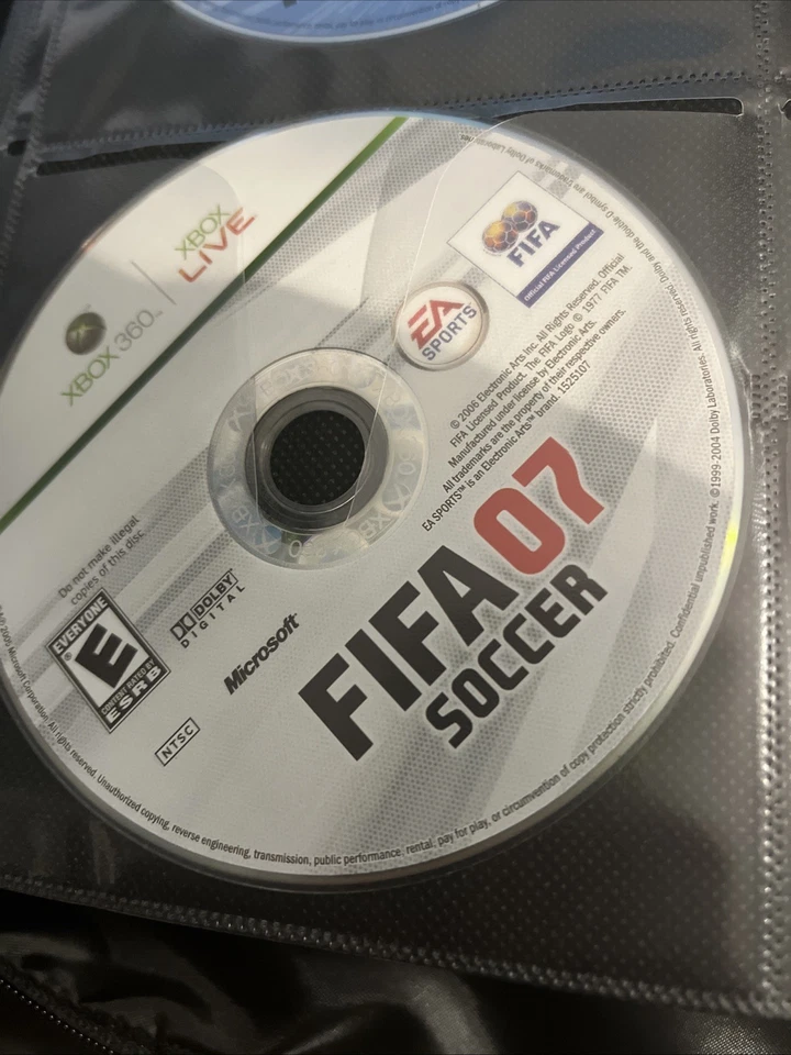 FIFA Soccer 07 (Microsoft Xbox 360, 2006) DISC ONLY | NO TRACKING | M526 - Image 1 of 1