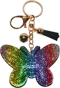 Popfizzy Bling Keychain, Rhinestone Purse Charm, Backpack Key Chain for Girls - Picture 1 of 8