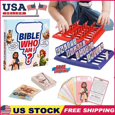 Adivina Biblia Quién Soy Juegos de Mesa para Niños Clásicos 24 Personajes Juguete InteractivoOY Foto 1 de 4