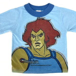 Camicia vintage 1989 Thundercats USA ragazzo taglia 3-4 PJ manica corta top - Foto 1 di 7
