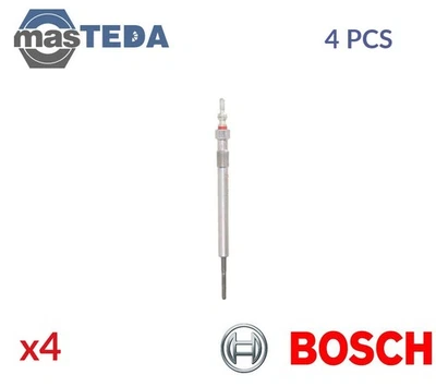 0 250 403 023 ENGINE GLOW PLUGS BOSCH 4PCS FOR OPEL ASTRA K,ASTRA J,INSIGNIA A - Image 1 of 4