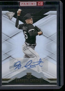 2021 Panini Chronicles Garrett Crochet Titanium Autographs Rookie Auto #15 - Picture 1 of 2