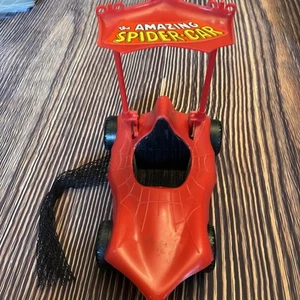 Vintage Mego 1976 The Amazing Spider Car Spider-Man Nice With Web - Picture 1 of 8