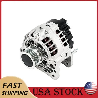 Alternator For VW Jetta 2005-2010 2.5L Golf 2010-2014 2.5L Rabbit 2007-2009 140A - Image 1 of 4