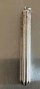 Antique Sterling Silver Mechanical Propelling Chatelaine Pencil Unusual Form - Picture 1 of 11